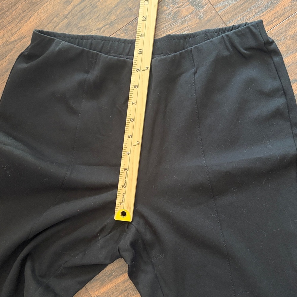 J. Jill Pointe Black Elastic Waist Leggings - Picture 7 of 9
